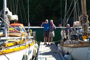 Ready for off the Three Musketeers and Elaine {taking picture}