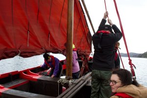 Sailing a "Stogh" a traditional long line fishing vessel